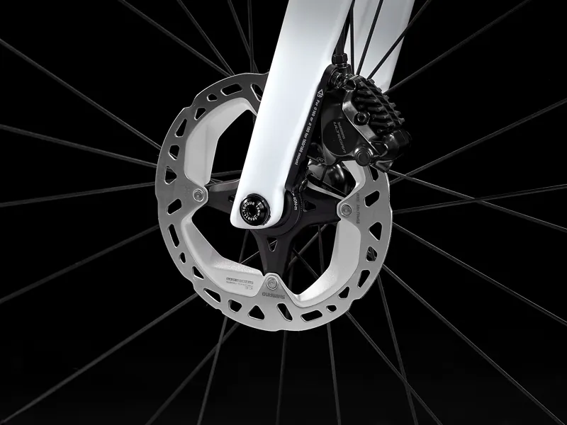 TREK Emonda SL 7 Road Bike in Trek White and Quicksilver-9